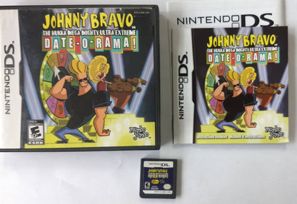 JOHNNY BRAVO IN THE HUKKA-MEGA-MIGHTY-ULTRA-EXTREME DATE-O-RAMA NINTENDO DS - jeux video game-x