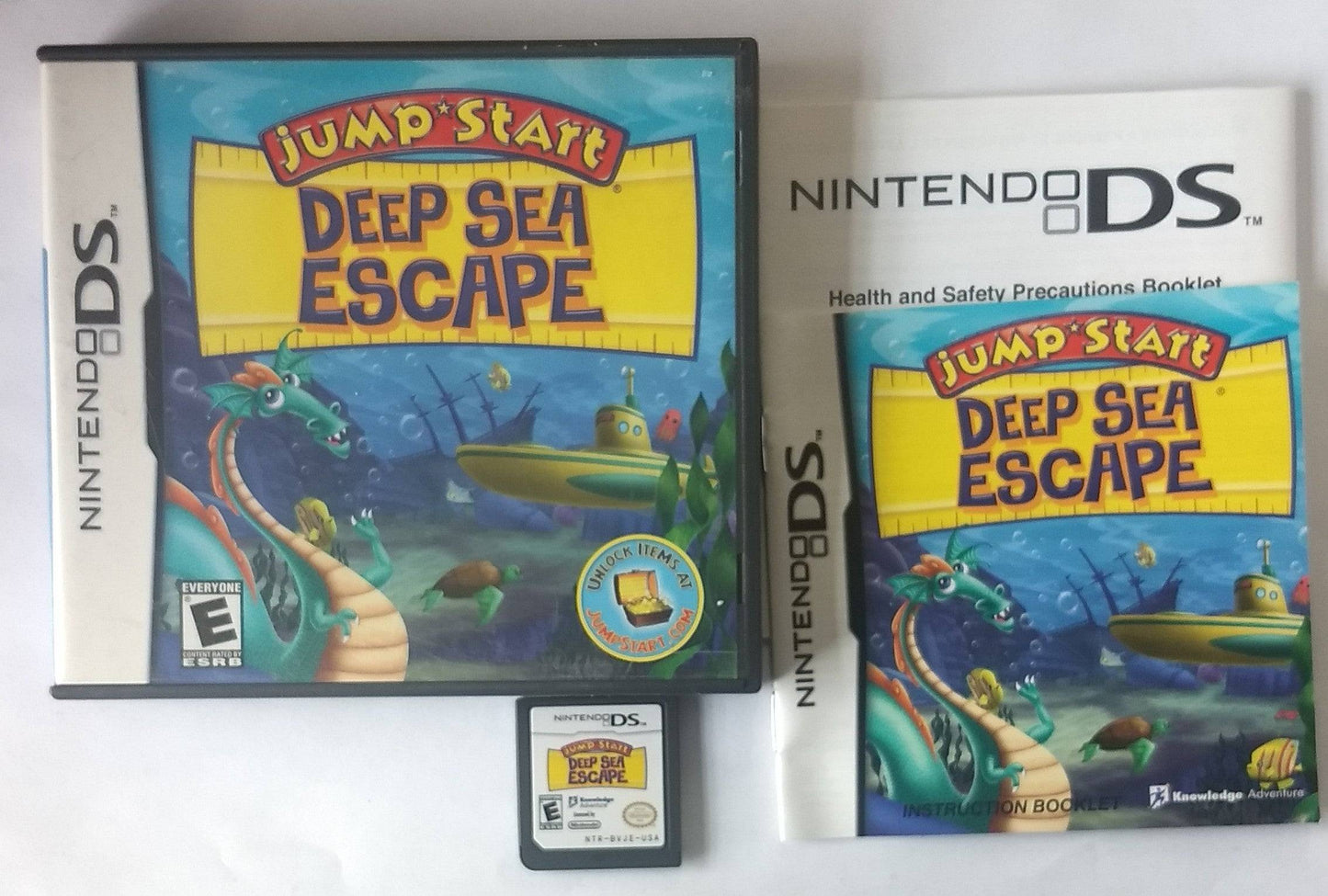 JUMPSTART DEEP SEA ESCAPE NINTENDO DS - jeux video game-x