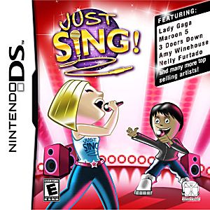 JUST SING! NINTENDO DS - jeux video game-x