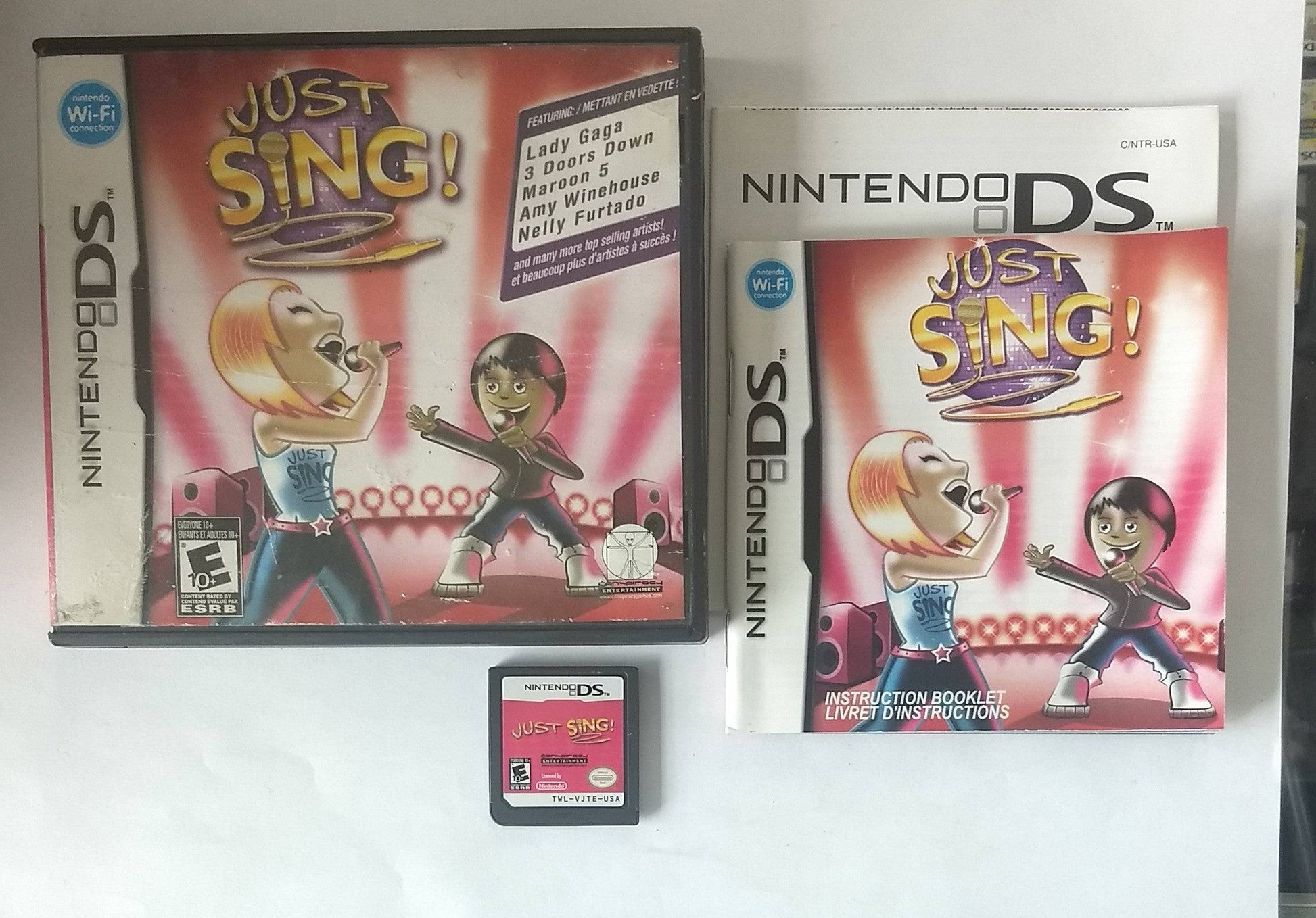 JUST SING! NINTENDO DS - jeux video game-x