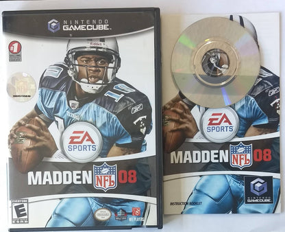 MADDEN NFL 08 (NINTENDO GAMECUBE NGC) - jeux video game-x