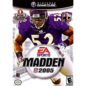 MADDEN NFL 2005 NINTENDO GAMECUBE NGC - jeux video game-x