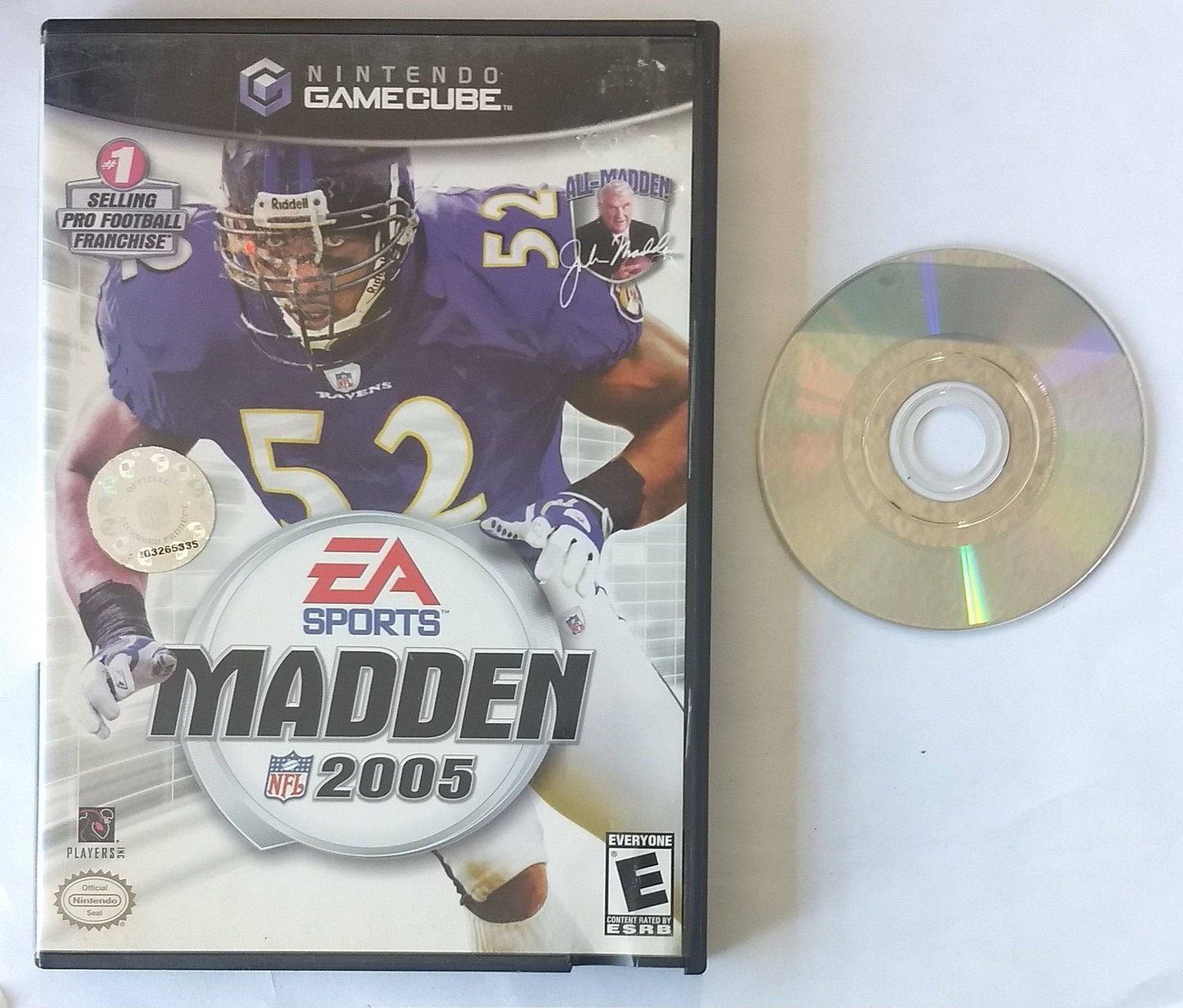 MADDEN NFL 2005 NINTENDO GAMECUBE NGC - jeux video game-x