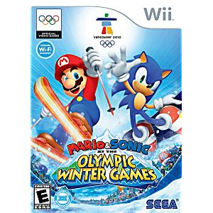 MARIO AND SONIC AT THE OLYMPIC WINTER GAMES VANCOUVER 2010 (NINTENDO WII) - jeux video game-x