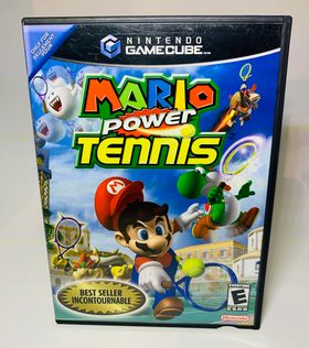 MARIO POWER TENNIS BEST SELLER NINTENDO GAMECUBE NGC - jeux video game-x