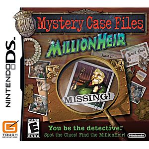 MYSTERY CASE FILES MILLIONHEIR NINTENDO DS - jeux video game-x
