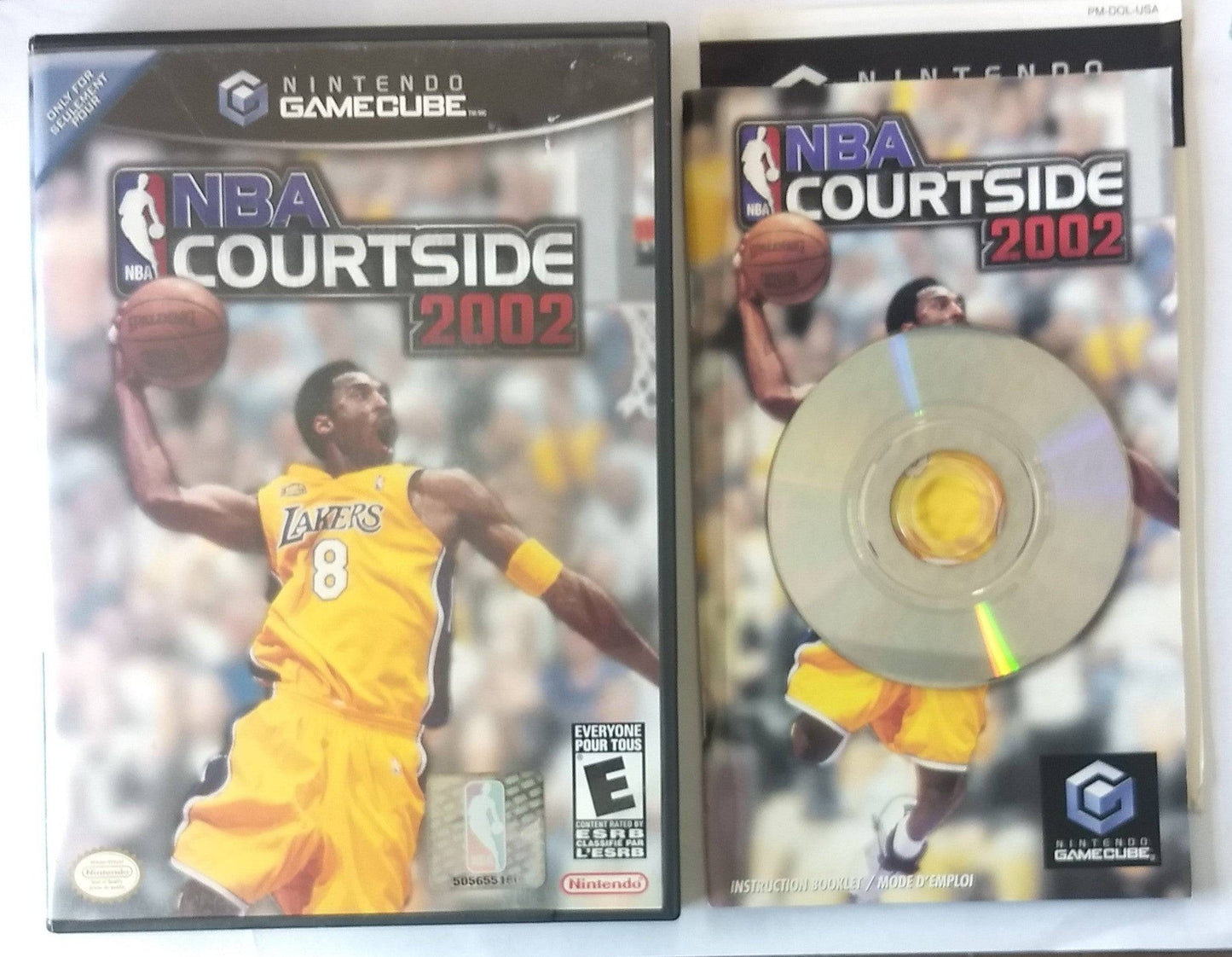 NBA COURTSIDE 2002 (NINTENDO GAMECUBE NGC) - jeux video game-x