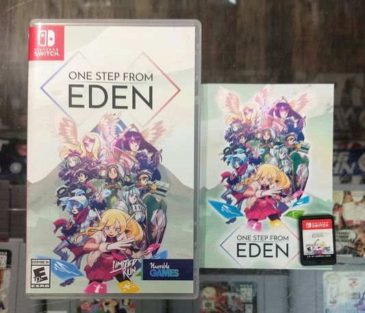 ONE STEP FROM EDEN NINTENDO SWITCH LIMITED RUN GAMES #114 LRG - jeux video game-x