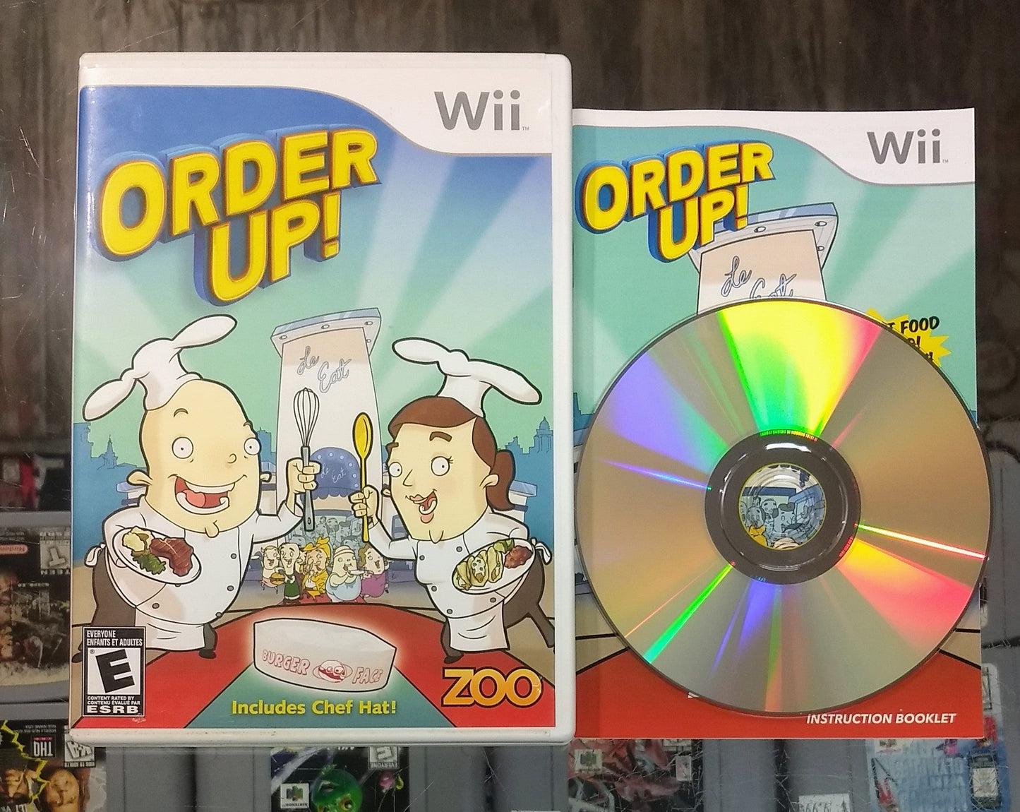 ORDER UP! NINTENDO WII - jeux video game-x