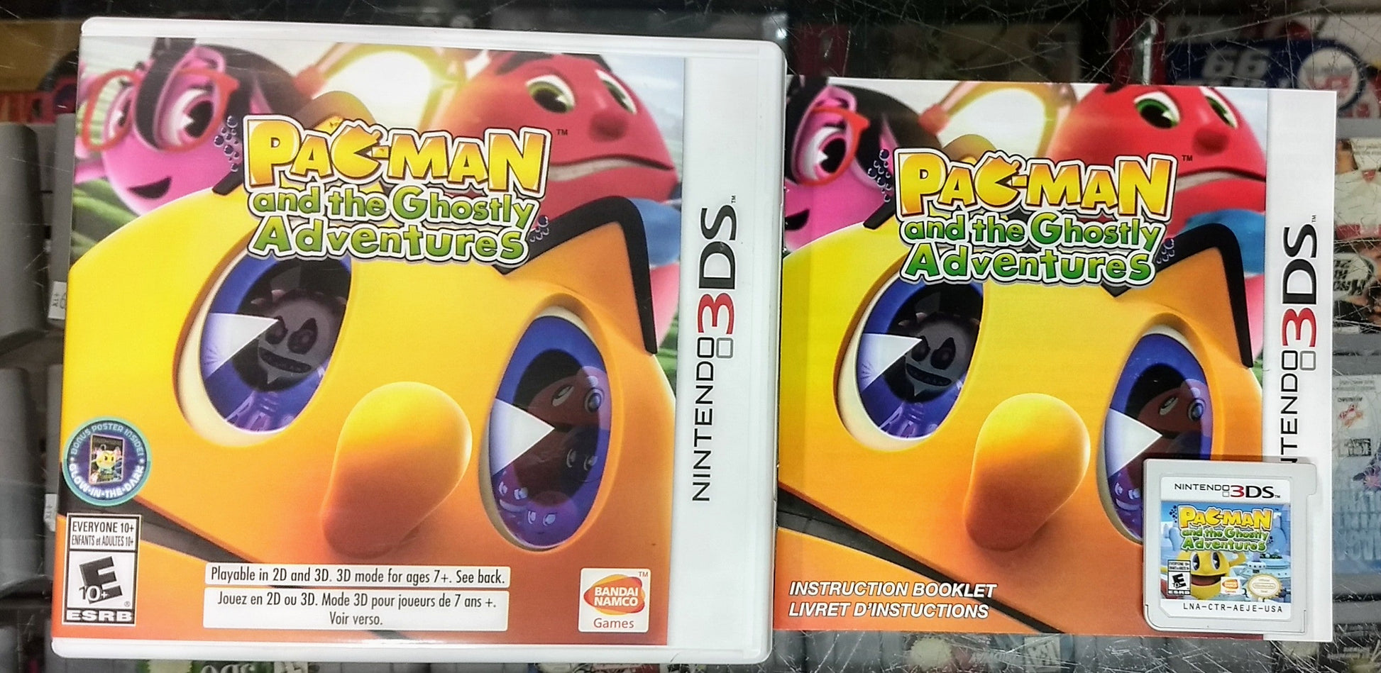 PAC-MAN AND THE GHOSTLY ADVENTURES (NINTENDO 3DS) - jeux video game-x