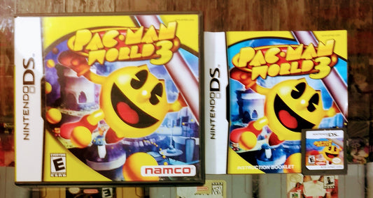 PAC-MAN WORLD 3 (NINTENDO DS) - jeux video game-x