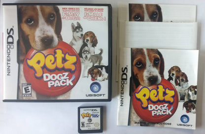 PETZ DOGZ PACK NINTENDO DS - jeux video game-x