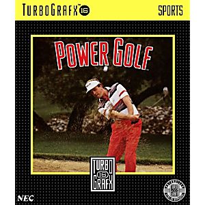 POWER GOLF TURBOGRAFX16 TG16 - jeux video game-x