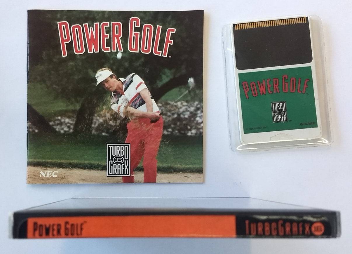 POWER GOLF TURBOGRAFX16 TG16 - jeux video game-x