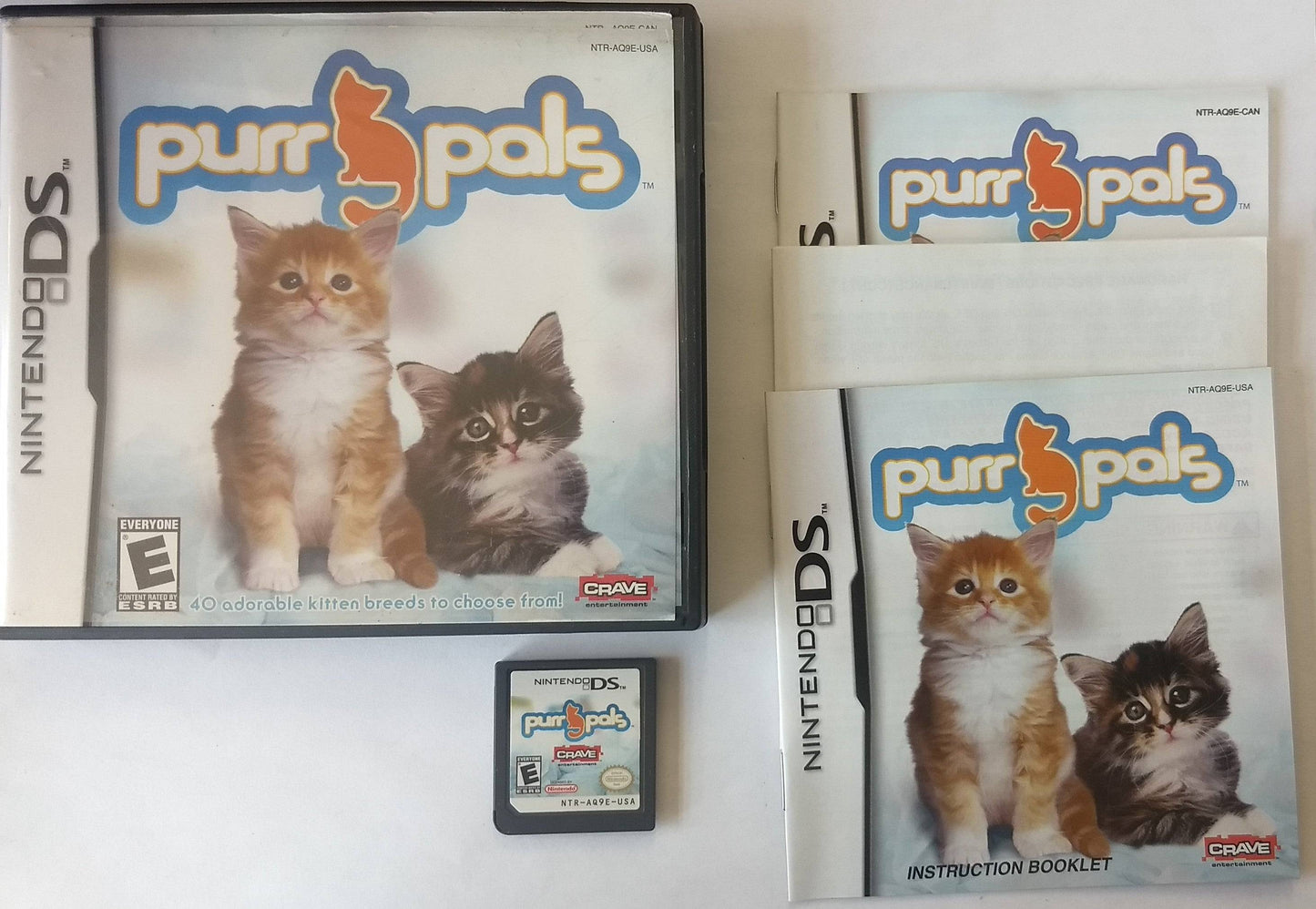 PURR PALS NINTENDO DS - jeux video game-x