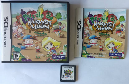 PUZZLE DE HARVEST MOON (NINTENDO DS) - jeux video game-x