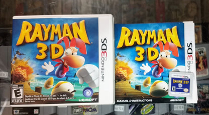 RAYMAN 3D (RAYMAN 2: THE GREAT ESCAPE) (NINTENDO 3DS) - jeux video game-x