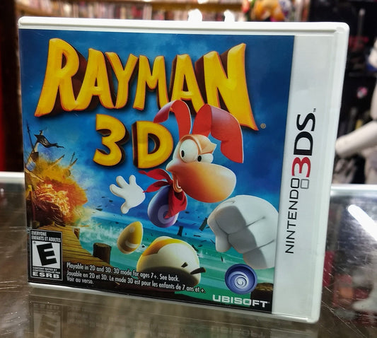 RAYMAN 3D (RAYMAN 2: THE GREAT ESCAPE) (NINTENDO 3DS) - jeux video game-x
