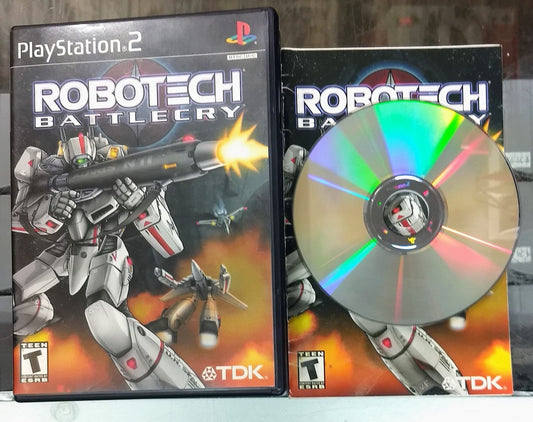 ROBOTECH BATTLECRY (PLAYSTATION 2 PS2) - jeux video game-x