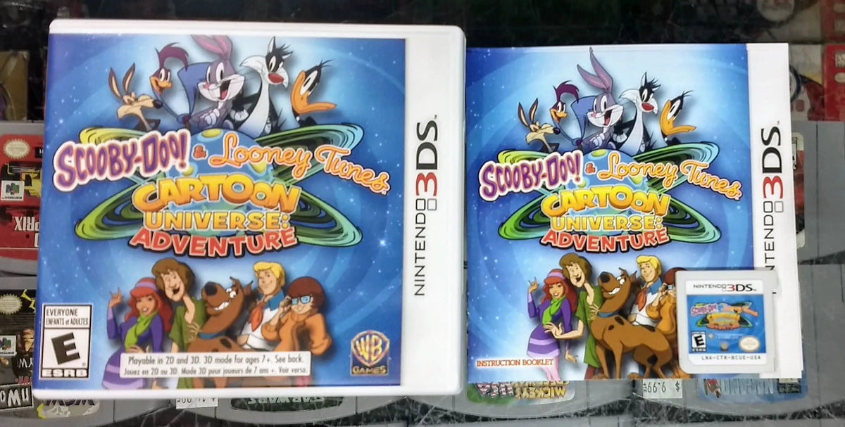 SCOOBY DOO LOONEY TUNES CARTOON UNIVERSE ADVENTURE NINTENDO 3DS scooby-doo-looney-tunes-cartoon-universe-adventure-nintendo-3ds