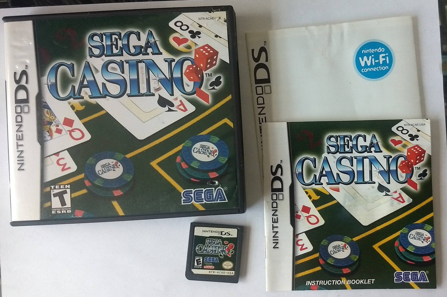 SEGA CASINO (NINTENDO DS) - jeux video game-x