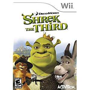 SHREK THE THIRD NINTENDO WII - jeux video game-x