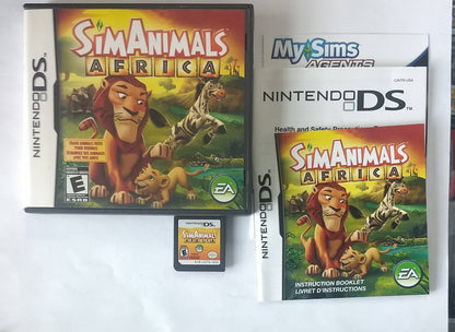 SIMANIMALS AFRICA (NINTENDO DS) - jeux video game-x