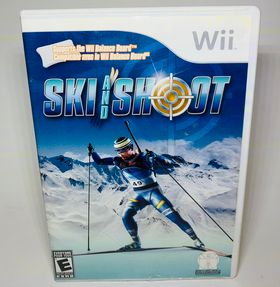 SKI AND SHOOT NINTENDO WII - jeux video game-x