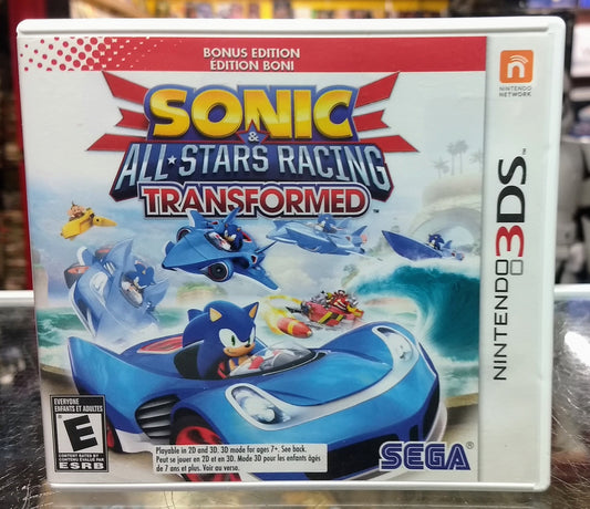 SONIC & ALL-STAR RACING TRANSFORMED BONUS EDITION (NINTENDO 3DS) - jeux video game-x