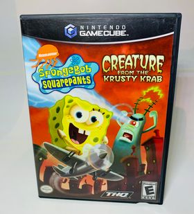 SPONGEBOB SQUAREPANTS CREATURE FROM KRUSTY KRAB NINTENDO GAMECUBE NGC - jeux video game-x