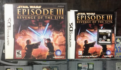 STAR WARS EPISODE III 3 REVENGE OF THE SITH (NINTENDO DS) - jeux video game-x