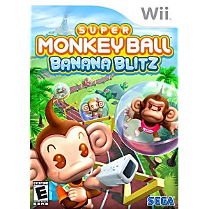 SUPER MONKEY BALL BANANA BLITZ NINTENDO WII - jeux video game-x