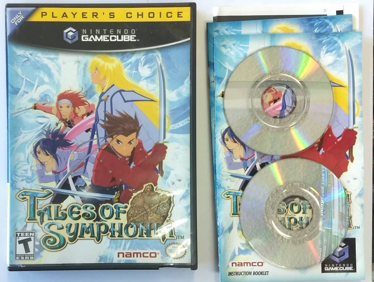 TALES OF SYMPHONIA PLAYER'S CHOICE (NINTENDO GAMECUBE NGC) - jeux video game-x