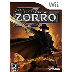 THE DESTINY OF ZORRO NINTENDO WII - jeux video game-x