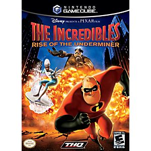 THE INCREDIBLES RISE OF THE UNDERMINER NINTENDO GAMECUBE NGC - jeux video game-x