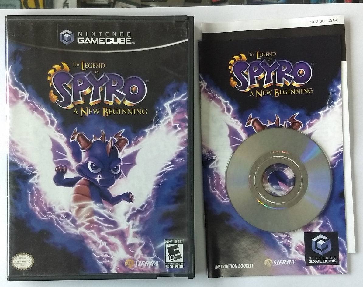 THE LEGEND OF SPYRO A NEW BEGINNING (NINTENDO GAMECUBE NGC) - jeux video game-x