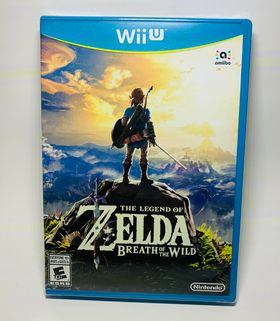 THE LEGEND OF ZELDA BREATH OF THE WILD BOTW [FIRST PRINT] (NINTENDO WIIU) - jeux video game-x