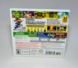 THE LEGEND OF ZELDA TRI FORCE HEROES NINTENDO 3DS - jeux video game-x