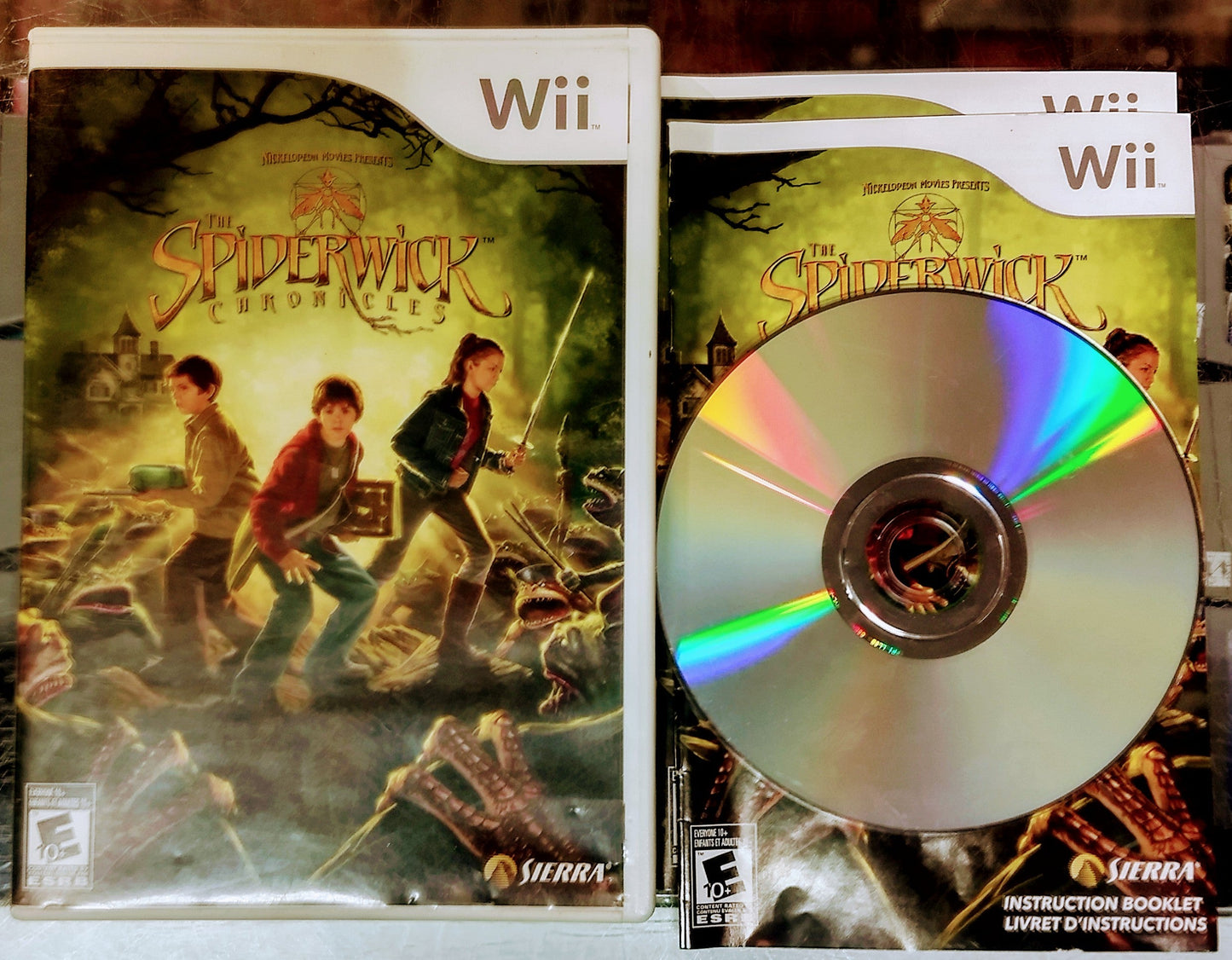 THE SPIDERWICK CHRONICLES NINTENDO WII - jeux video game-x