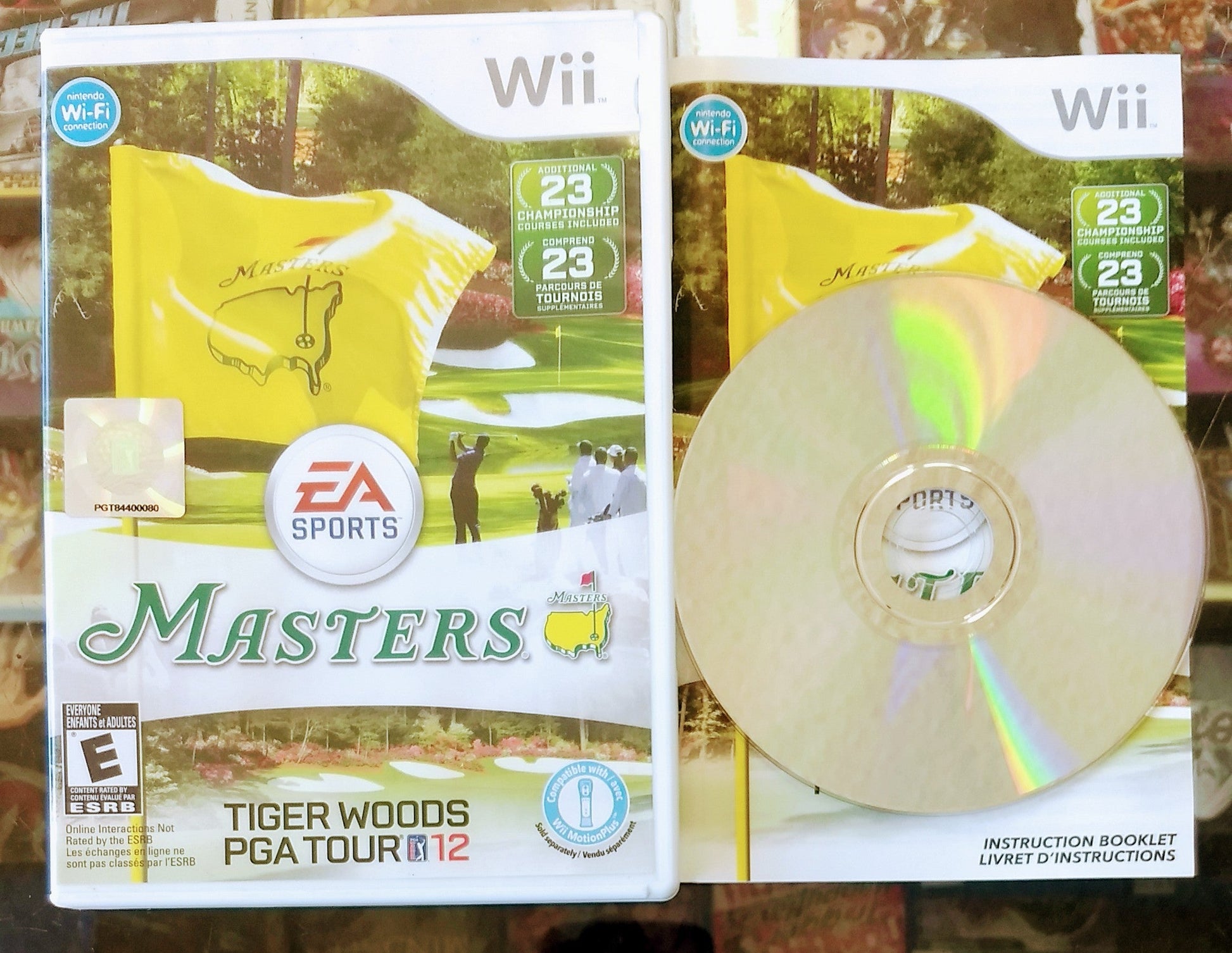 TIGER WOODS PGA TOUR 12: THE MASTERS NINTENDO WII - jeux video game-x