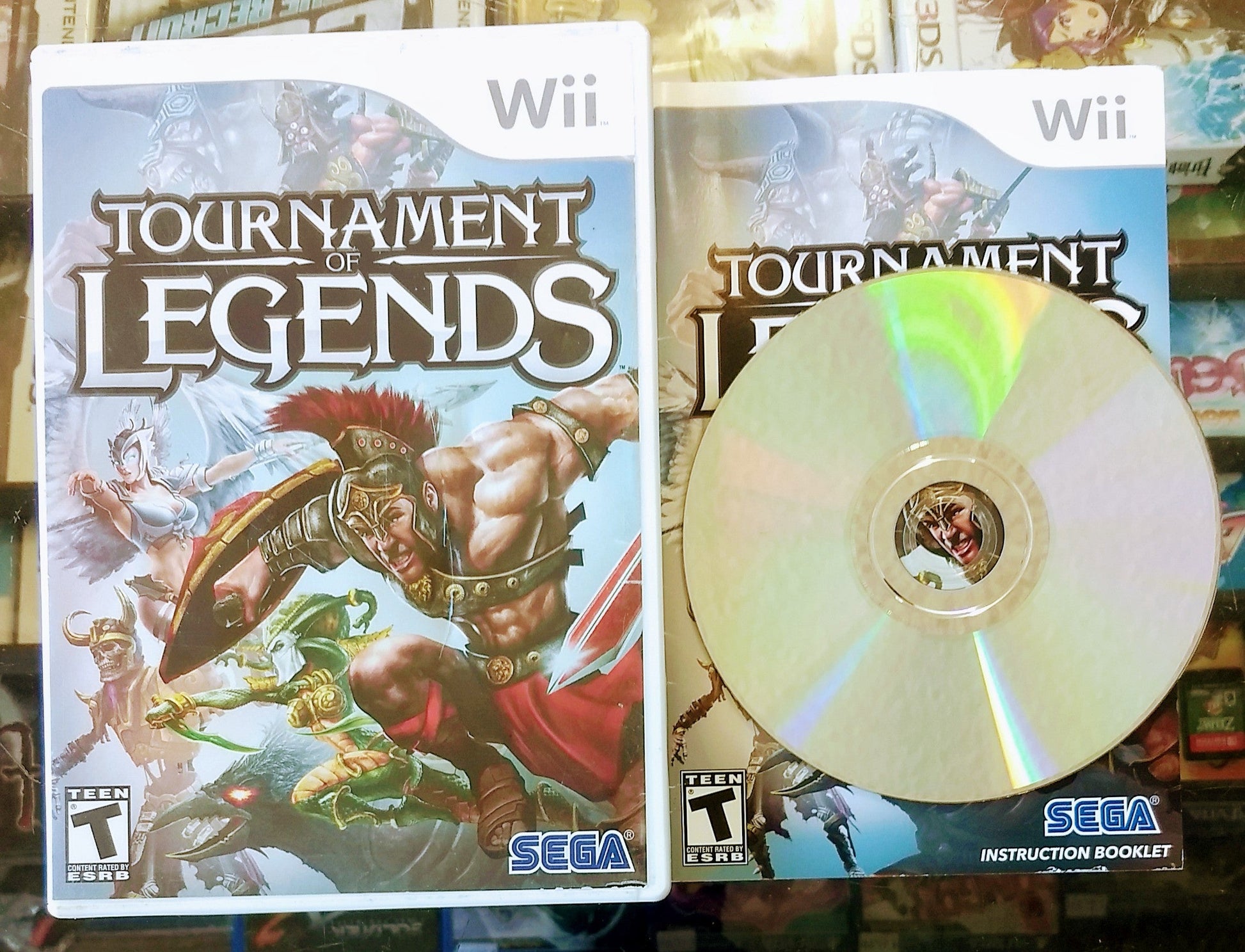 TOURNAMENT OF LEGENDS NINTENDO WII - jeux video game-x