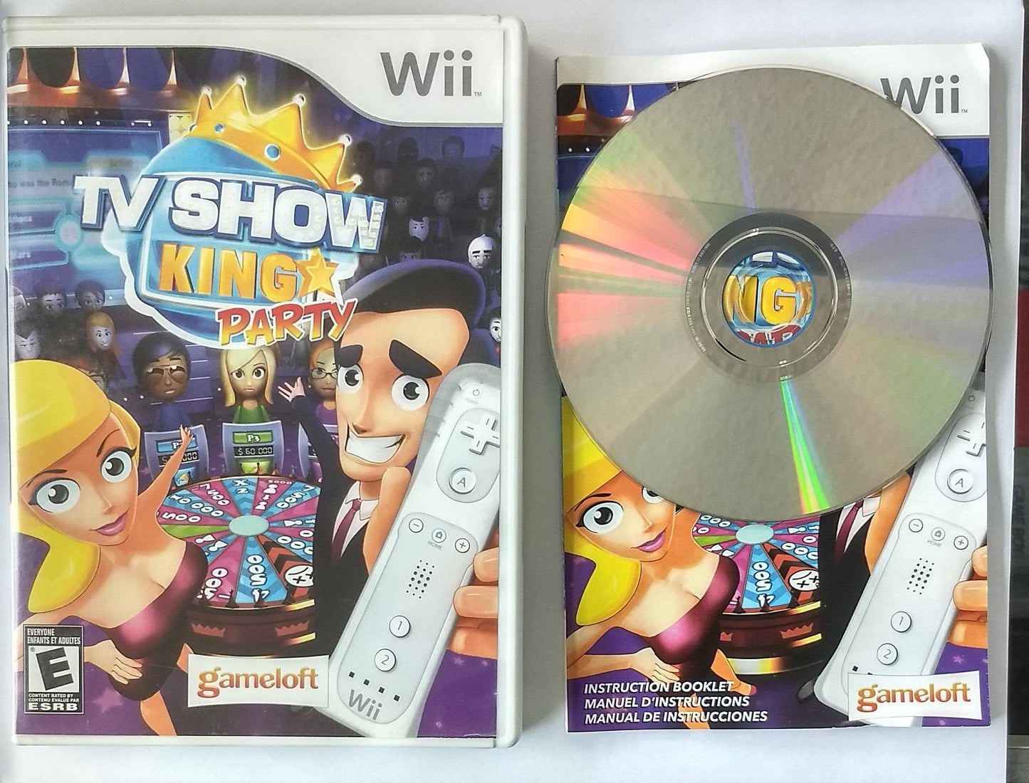 TV SHOW KING PARTY (NINTENDO WII) - jeux video game-x
