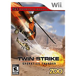 TWIN STRIKE OPERATION THUNDER NINTENDO WII - jeux video game-x