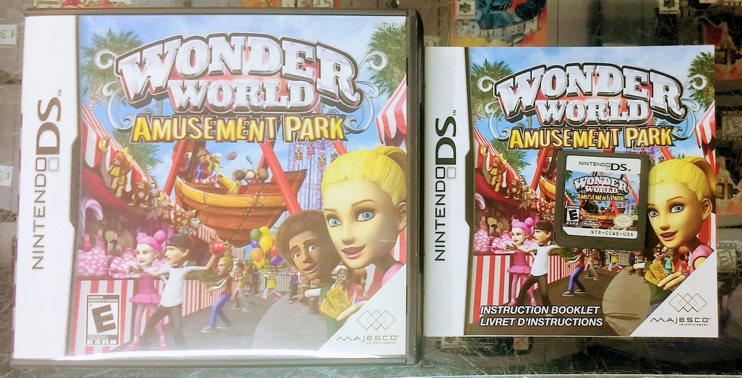 WONDER WORLD AMUSEMENT PARK NINTENDO DS - jeux video game-x