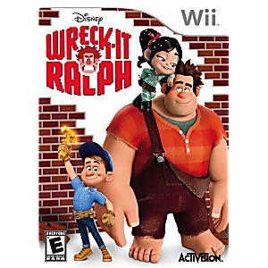 WRECK IT RALPH NINTENDO WII - jeux video game-x