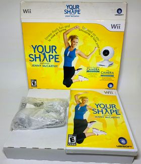 YOUR SHAPE FEATURING JENNY MCCARTHY AVEC CAMERA NINTENDO WII - jeux video game-x