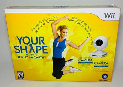 YOUR SHAPE FEATURING JENNY MCCARTHY AVEC CAMERA NINTENDO WII - jeux video game-x