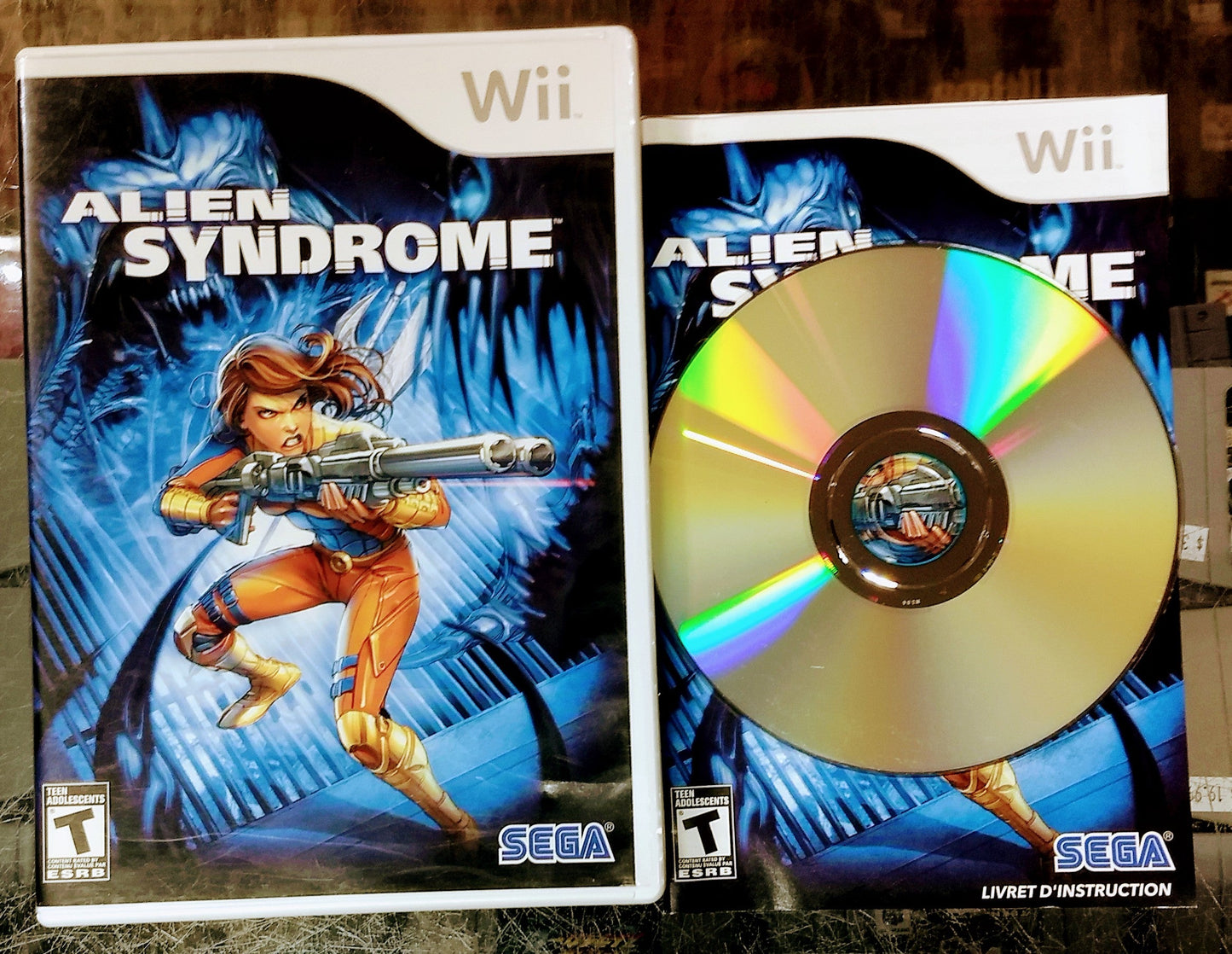 ALIEN SYNDROME NINTENDO WII - jeux video game-x