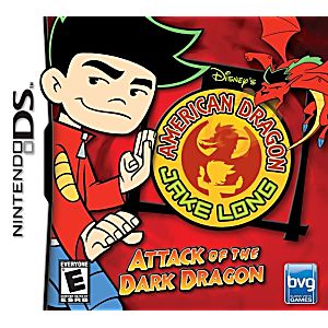 AMERICAN DRAGON JAKE LONG ATTACK OF THE DARK DRAGON NINTENDO DS - jeux video game-x