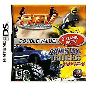 ATV THUNDER RIDGE RIDERS AND MONSTER TRUCK MAYHEM NINTENDO DS - jeux video game-x